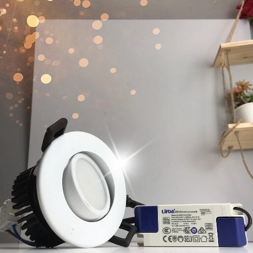 Đèn LED âm trần xoay góc 12W