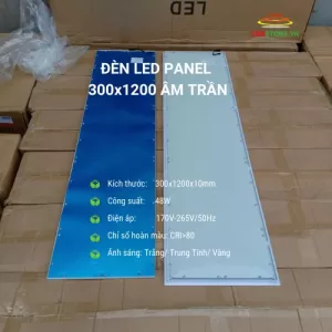 Đèn led panel 300x1200