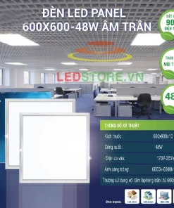 Đèn led panel 600x600 48W